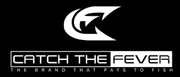 Catch The Fever Outdoors Black Background with White Logo